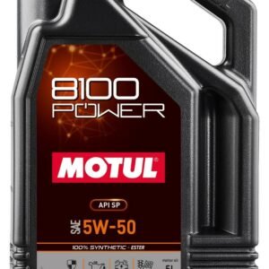 Motul 8100 Power Ester 5W-50 - 5 Litre Motor Yağı