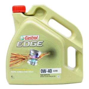 Castrol Edge 0W40 4 Lt Tam Sentetik Motor Yağı