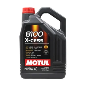 Motul 8100 X-Cess 5W40 5 Lt Tam Sentetik Motor Yağı