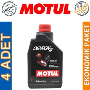 Motul Dexron III 1 Lt Otomatik Şanzıman Yağı (4 Adet)