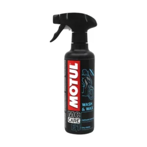 Motul E1 Wash & Wax Sprey 400 Ml Kuru Temizleme Cilası