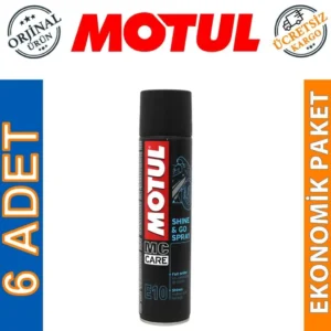 Motul E10 Shine Go 400 Ml Parlatıcı Sprey (6 Adet)