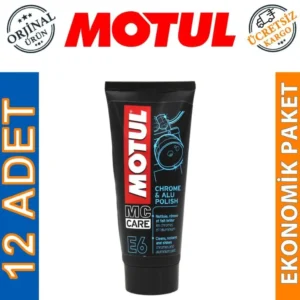 Motul E6 Chrome & Alu Polish 100 Ml Krom Parlatıcı (12 Adet)