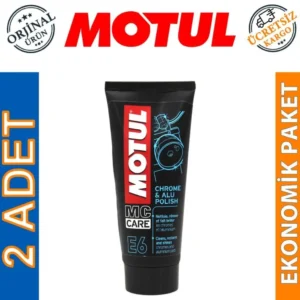 Motul E6 Chrome & Alu Polish 100 Ml Krom Parlatıcı (2 Adet)