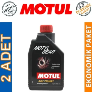 Motul Motylgear 75W80 1 Lt Manuel Şanzıman Yağı (2 Adet)