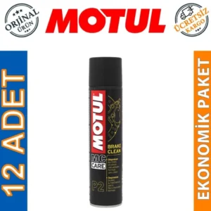 Motul P2 Brake Clean Sprey 400 Ml Fren Balata Temizleyici (12 Adet)