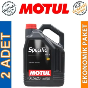 Motul Specific 948 B 5W20 5 Lt Tam Sentetik Motor Yağı (2 Adet)