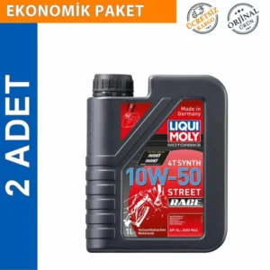 Liqui Moly 10W-50 4T Street Race 1 Lt Motosiklet Yağı (2 Adet) (1502)
