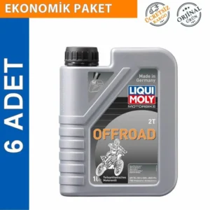 Liqui Moly 2T OffRoad 1 Lt Yarı Sentetik Motosiklet Yağı (6 Adet) (3065)