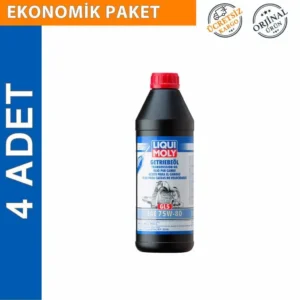 Liqui Moly GL5 SAE 75W-80 Sentetik Şanzıman Yağı 1 Lt (4 Adet) (3658)