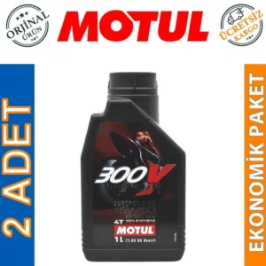 Motul 300V FL 15W50 4T 1 Lt Motosiklet Yağı (2 Adet)