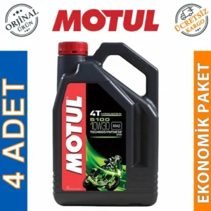 Motul 5100 10W30 4T 4 Lt Motosiklet Yağı (4 Adet)