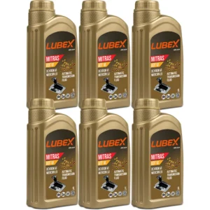 Lubex Mitras ATF VI 1 Lt Dexron 6 Otomatik Şanzıman Yağı (6 Adet)