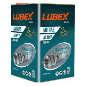 Lubex Mitras AX HYP 75W80 15 Kg Şanzıman ve Diferansiyel Yağı