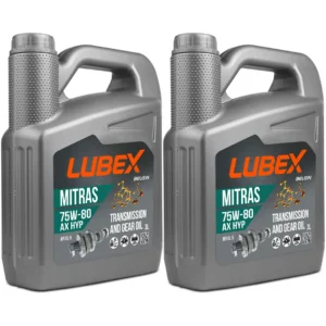 Lubex Mitras AX HYP 75W80 3 Lt Şanzıman ve Diferansiyel Yağı (2 Adet)