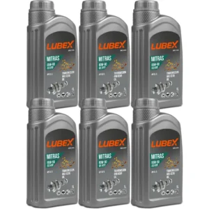 Lubex Mitras AX HYP 80W90 1 Lt Şanzıman ve Diferansiyel Yağı (6 Adet)
