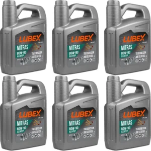 Lubex Mitras AX HYP 80W90 3 Lt Şanzıman ve Diferansiyel Yağı (6 Adet)