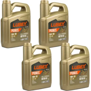 Lubex Primus C3-LA 5W30 4 Lt Tam Sentetik Motor Yağı (4 Adet)