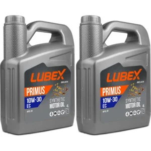 Lubex Primus EC 10W30 4 Lt Sentetik Motor Yağı (2 Adet)
