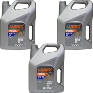 Lubex Primus EC 10W30 7 Lt Sentetik Motor Yağı (3 Adet)