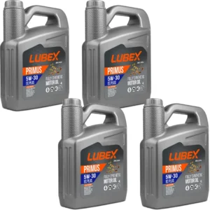 Lubex Primus EC Plus 5W30 4 Lt Tam Sentetik Motor Yağı (4 Adet)