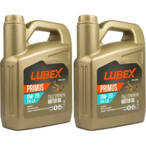 Lubex Primus FA-LA 0W20 4 Lt Tam Sentetik Motor Yağı (2 Adet)