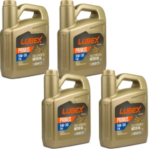 Lubex Primus FM 5W30 4 Lt Tam Sentetik Motor Yağı (4 Adet)