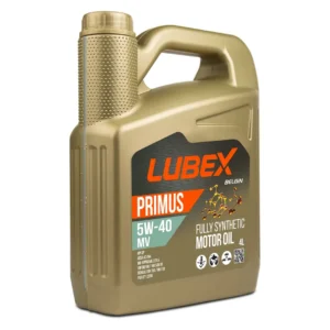 Lubex Primus MV 5W40 4 Lt Tam Sentetik Motor Yağı