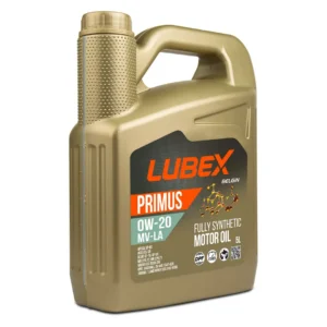 Lubex Primus MV-LA 0W20 5 Lt Partiküllü Motor Yağı