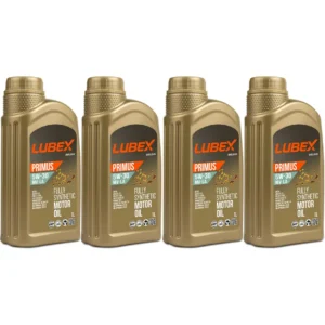 Lubex Primus MV-LA 5W30 1 Lt Tam Sentetik Motor Yağı (4 Adet)
