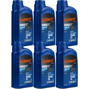 Lubex Robus KM 20W50 1 Lt Mineral Motor Yağı (6 Adet)