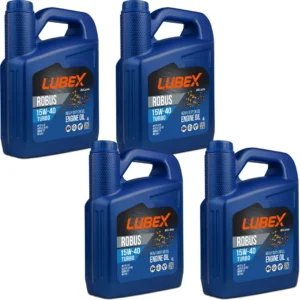 Lubex Robus Turbo 15W40 4 Lt Mineral Motor Yağı (4 Adet)