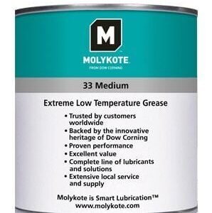 Molykote 33 Medium - Silikon Bazlı Düşük Sıcaklık Gresi 1 kg Gres Yağı