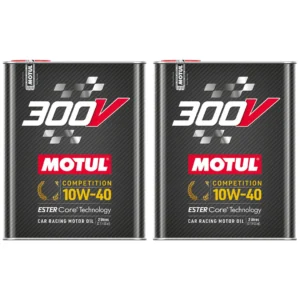 Motul 300V Competition 10W40 2 Lt Tam Sentetik Motor Yağı (2 Adet)
