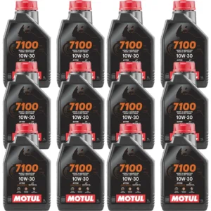 Motul 7100 4T 10W30 1 Lt Motosiklet Yağı (12 Adet)