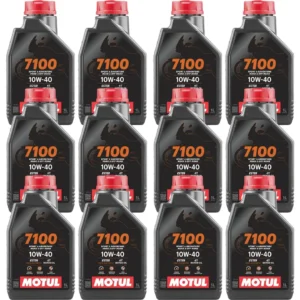 Motul 7100 4T 10W40 1 Lt Motosiklet Yağı (12 Adet)