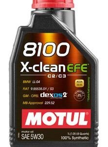 Motul 8100 X-Clean EFE 5W-30 - 1 Litre Motor Yağı