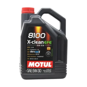 Motul 8100 X-Clean EFE 5W30 5 Lt Tam Sentetik Motor Yağı