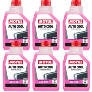 Motul Auto Cool G12 Evo 1 Lt Kırmızı Antifriz (6 Adet)
