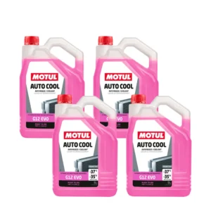 Motul Auto Cool G12 Evo 5 Lt Kırmızı Antifriz (4 Adet)