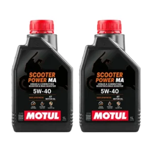 Motul Scooter Power 5W40 MA 4T 1 Lt Motosiklet Yağı (2 Adet)