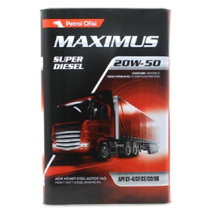 P.Ofisi Maximus Super Diesel 20W-50 - 15 Litre Motor Yağı