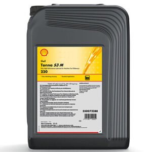 Shell Tonna S3 M 220 - 20 Litre Tezgah Kızak Yağı
