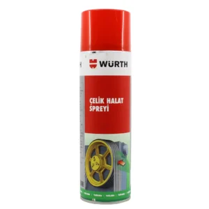 Würth Tel Halat Yağlama ve Koruma Spreyi 500 ML Wire Rope Spray